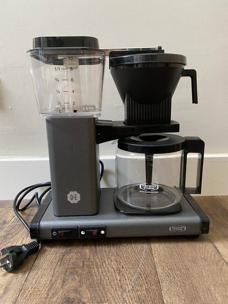 D.E. Koffiezetapparaat - Moccamaster Technivorm, Ophalen, Gebruikt, 10 kopjes of meer, Koffiemachine