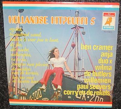 Hollandse Hitpourri 5 – Diverse Artiesten 1970 LP1987, Gebruikt, Ophalen of Verzenden, 1970 - 1979, 12 inch