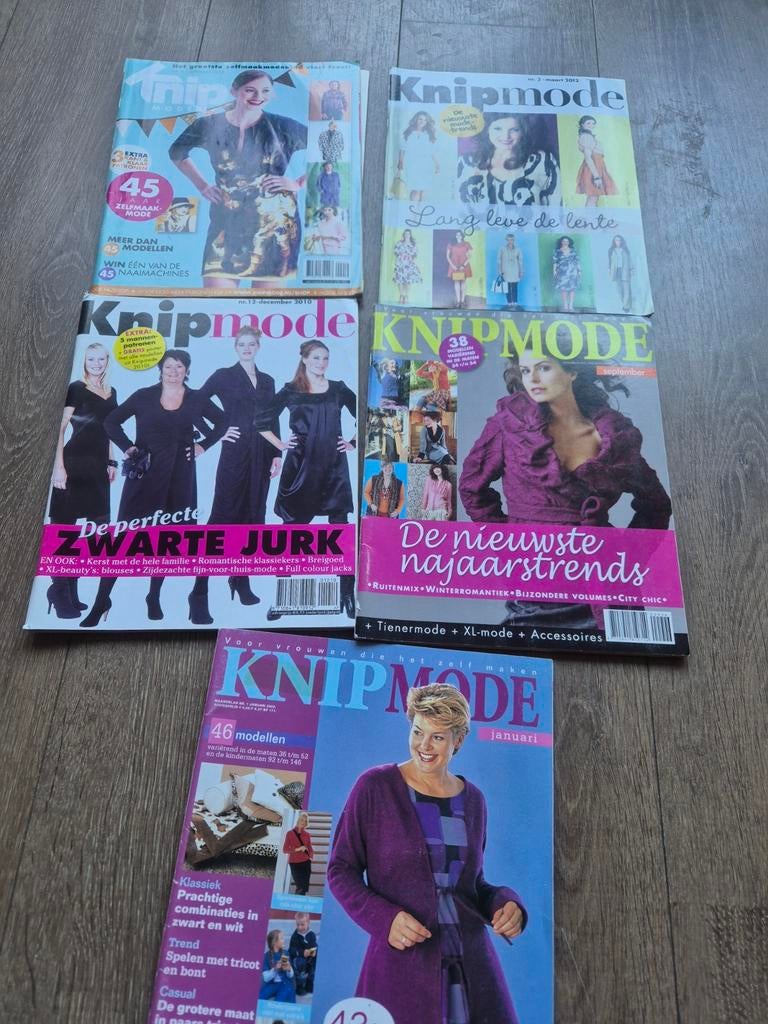 Knipmodes, Ophalen of Verzenden, Zo goed als nieuw, Vrouw, Knipmode
