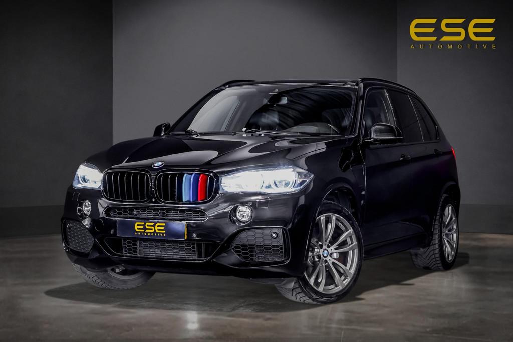 BMW X5 xDrive40e High Executive M-Sport | Panorama | Camera, Auto's, BMW, Gebruikt, 4 cilinders, Verwarming stoelen achter, Zwart