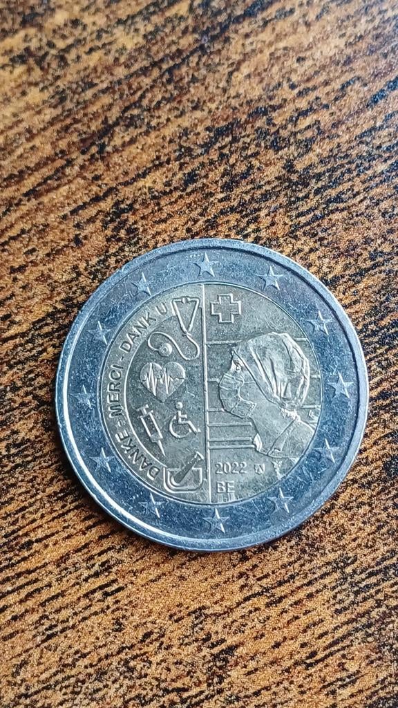 2 euro herdenkingsmunt corona België 2022, Postzegels en Munten, Munten | Europa | Euromunten, Ophalen of Verzenden