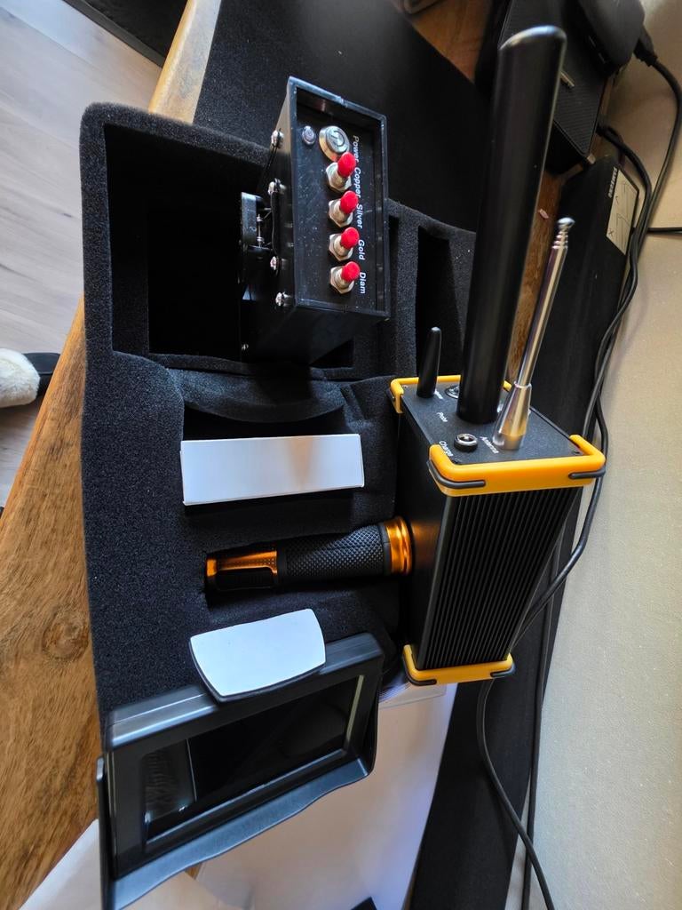 Nieuwe Metaaldetector in Doos - Ongebruikt, Hobby en Vrije tijd, Metaaldetectors, Overige merken, Instelbare gevoeligheid, Nieuw