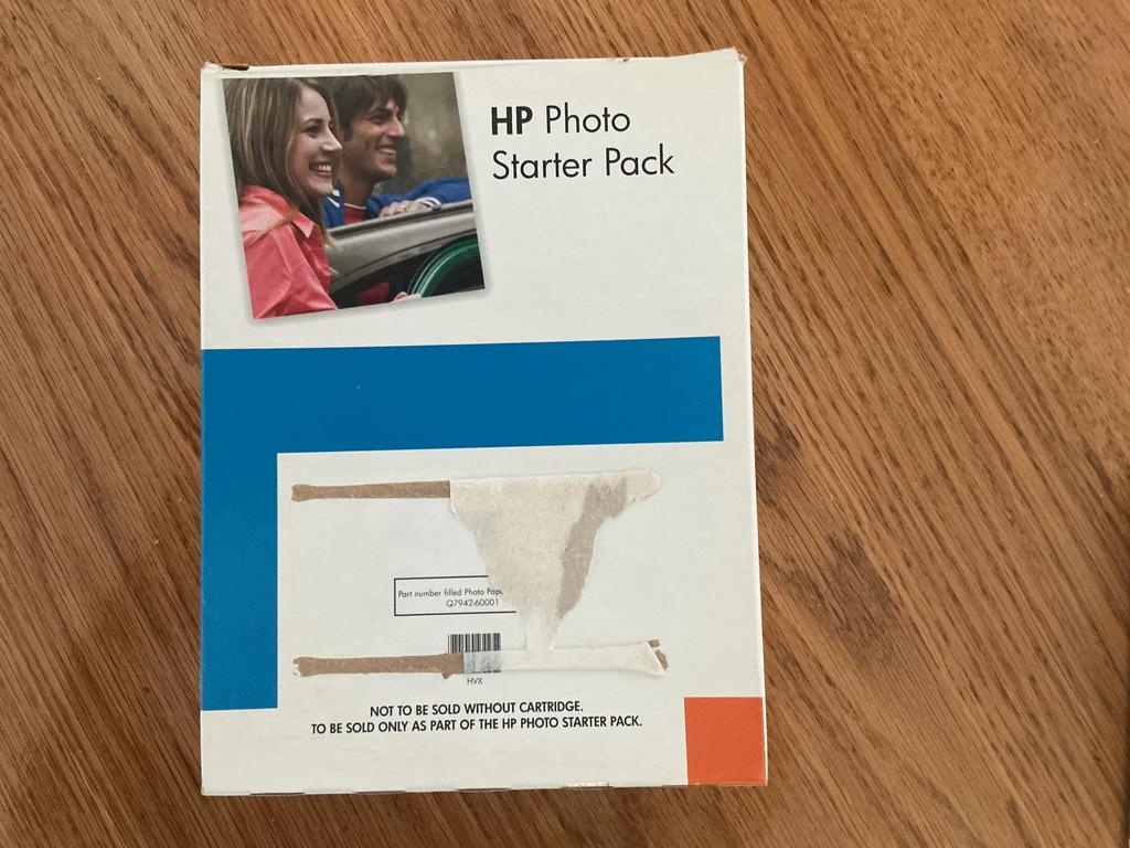 HP Photo Starter Pack fotopapier, Ophalen of Verzenden, Zo goed als nieuw