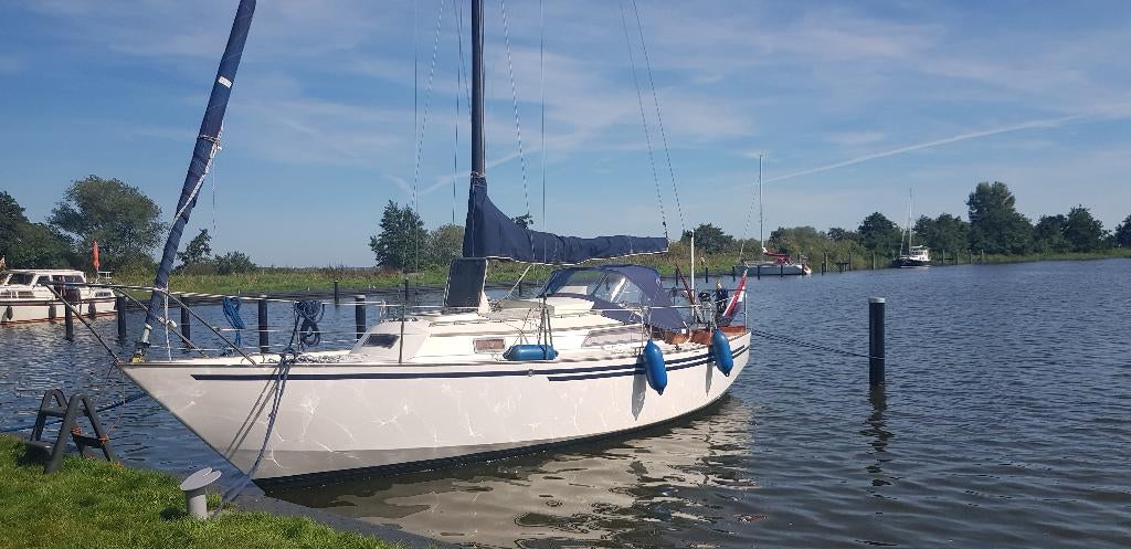 zeiljacht Wibo 930  (van der Stadt), Ophalen, Gebruikt, Staal, Diesel