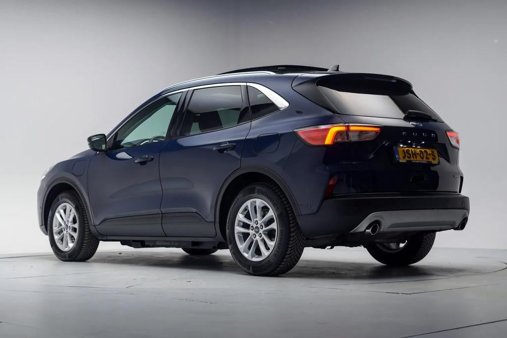 Ford Kuga 2.5 PHEV 225pk Titanium Aut. [ Panorama LED Navi C, Automaat, Gebruikt, 4 cilinders, Blauw