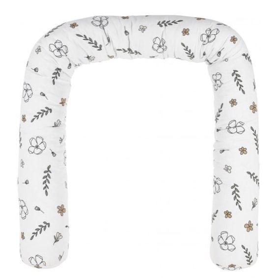 Meyco Zwangerschapskussen / voedingskussen Floral, Kinderen en Baby's, Babyvoeding en Toebehoren, Nieuw, Voedingskussen, Ophalen of Verzenden