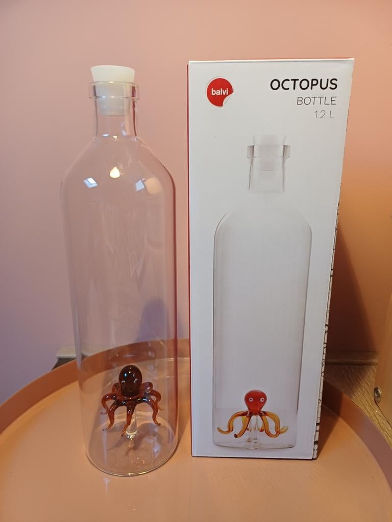 Glazen Waterkaraf Balvi 1.2 liter, Ophalen, Glas of Glazen, Overige stijlen, Glas