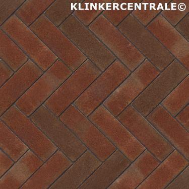 50m2 gemêleerd gebakken klinkers Padova dikformaat straatste, Tuin en Terras, Tegels en Klinkers, Nieuw, Klinkers, Keramiek, 10 m² of meer