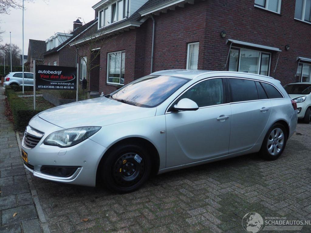 Opel Insignia 1.6T Innovation AUTOMAAT (bj 2016), Automaat, Stationwagon, Opel, Zilver of Grijs