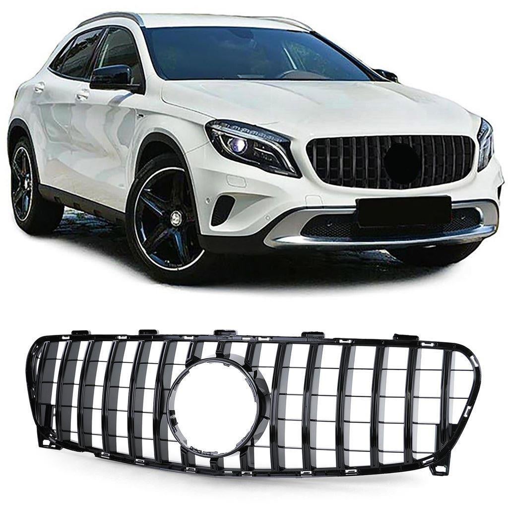 Copy of Grill Glans Zwart Voor Mercedes GLA X156 Facelift
