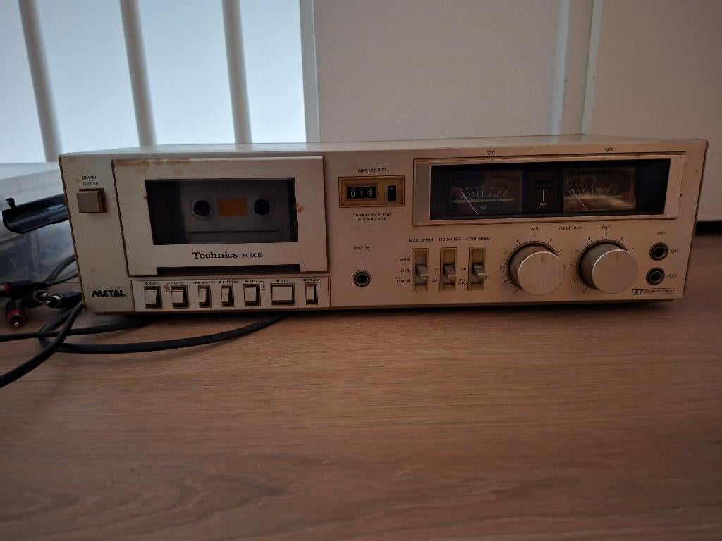 Cassettedeck met 80 cassettes, Ophalen, Overige merken, Tape counter