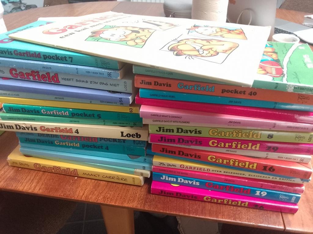 31x Garfield, Meerdere stripboeken, Ophalen of Verzenden, Gelezen, Jim Davis