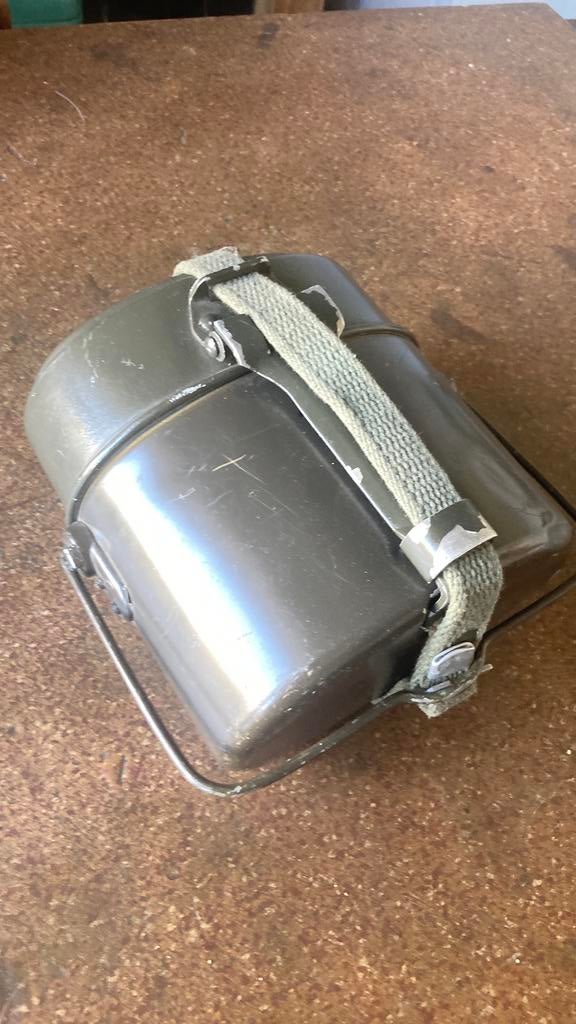 Duits leger eetketel gamel, Verzamelen, Militaria | Tweede Wereldoorlog, Ophalen of Verzenden, Duitsland