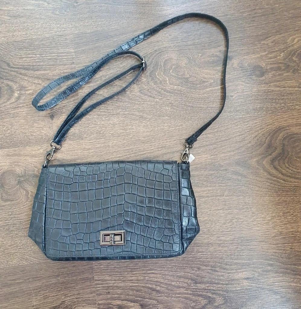 Nieuw zwart tasje Giuliano, Sieraden, Tassen en Uiterlijk, Ophalen of Verzenden, Nieuw, Zwart, Schoudertasje