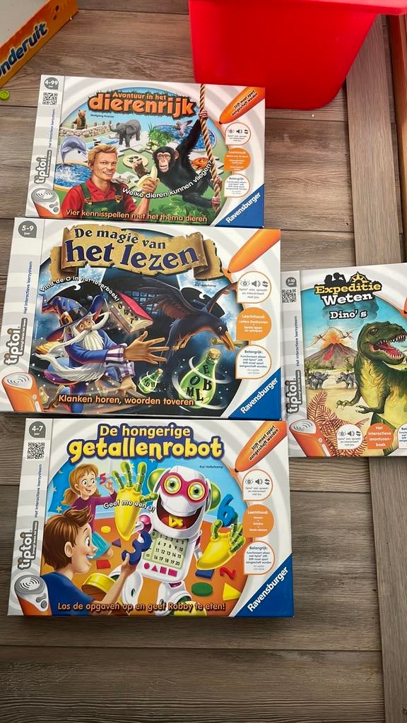 Tiptoi, Ophalen, Zo goed als nieuw