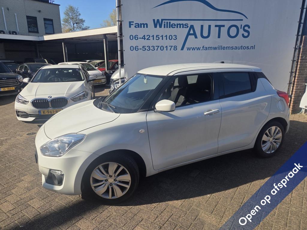 Suzuki Swift 1.0 Sportline 5 drs Airco (bj 2018), Auto's, Stof, Gebruikt, 840 kg, 400 kg