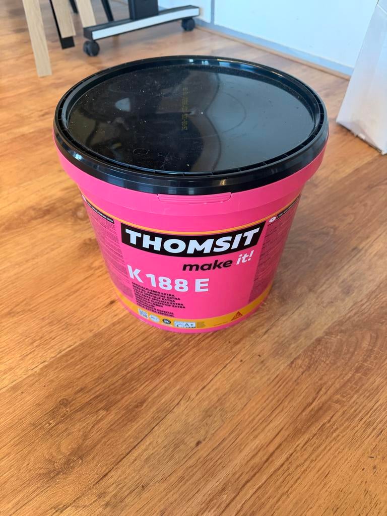 Thomsit K188 E PVC Lijm nieuw, Minder dan 5 liter, Ophalen of Verzenden, Nieuw, Wit