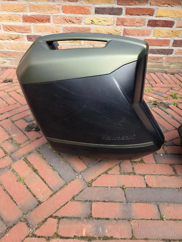 Kawasaki Versys zijkoffers, Ophalen, Gebruikt