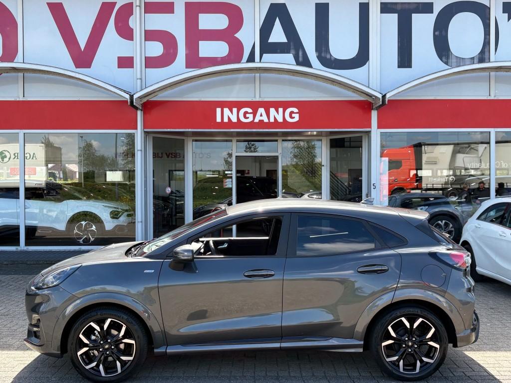 Ford PUMA 1.0 ECOBOOST AUT. 125PK ST-LINE X LED HALF-LEER NA, Automaat, 125 pk, Huisgarantie, Leder