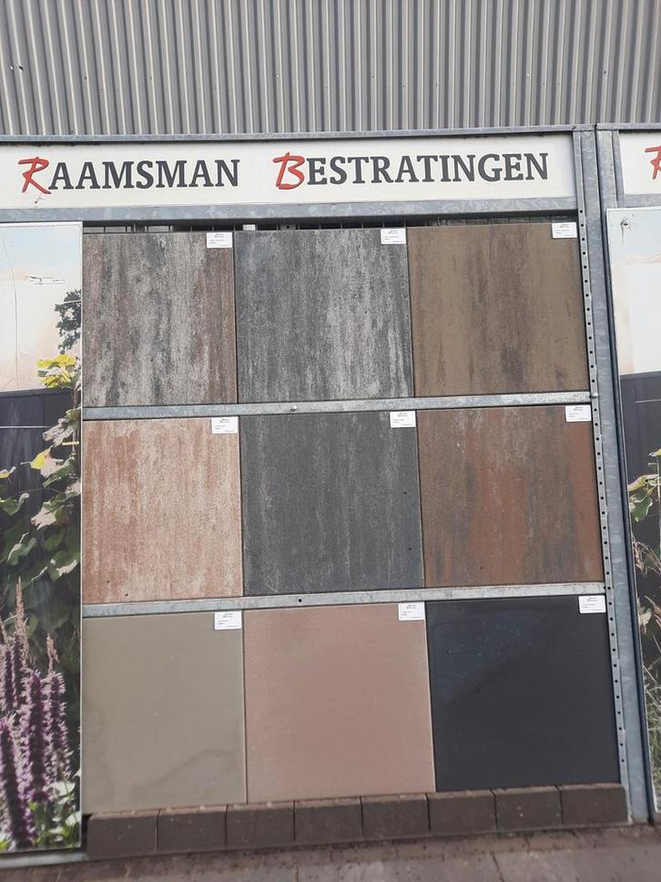 Tuintegels 60x60x4, Tuin en Terras, Tegels en Klinkers, Nieuw, Terrastegels, Beton, Ophalen