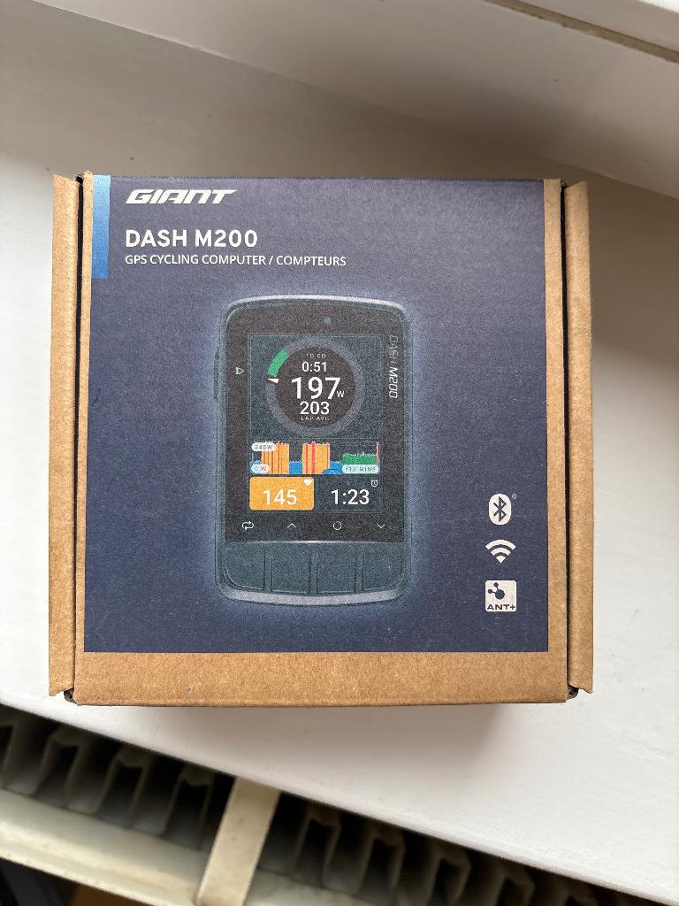 Giant Dash M200 Fietscomputer, Fietsen en Brommers, Fietsaccessoires | Fietscomputers, Ophalen of Verzenden, Waterdicht, Nieuw