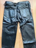leather jeans man, Maat 48/50 (M), Zwart, Nieuw, Ophalen of Verzenden