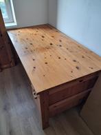 Oud lichtbruin bureau, Ophalen, Gebruikt, Bureau