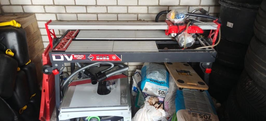 Rubi DV-200 1000 zaagmachine - Zo goed als nieuw, Ophalen of Verzenden