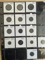 WILHELMINA OORLOG GELD  ALLE 15 ZINKEN MUNTEN, Verzenden, Koningin Wilhelmina, Overige waardes, Setje