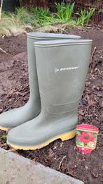 Dunlop Groene Rubberen Laarzen - Maat 37, Tuin en Terras, Ophalen, Gebruikt, Dames, Laarzen