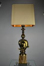 Vintage DeKnudt Tafellamp met Paardenhoofd, Antiek en Kunst, Antiek | Lampen, Ophalen