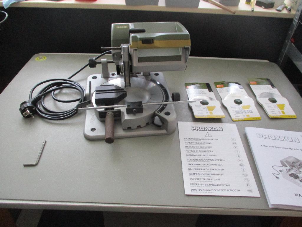 Proxxon Afkortzaag KGS 80, Ophalen, Minder dan 30 mm, Proxxon, Zo goed als nieuw