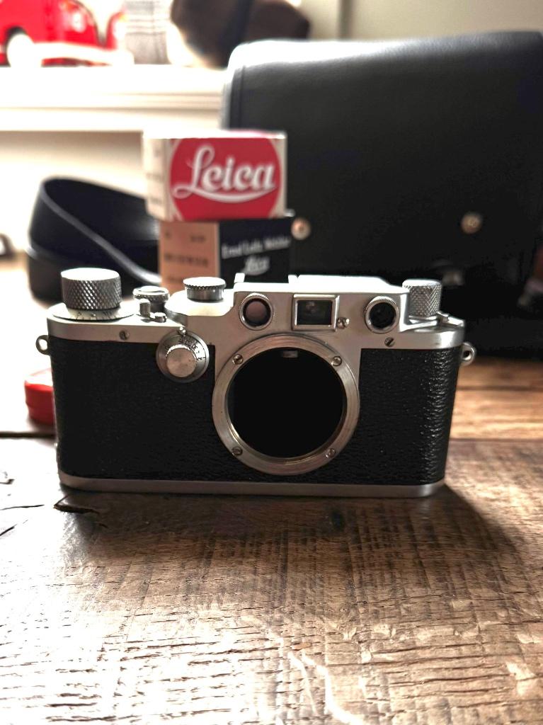 Leica IIIc, Audio, Tv en Foto, Fotocamera's Analoog, Ophalen of Verzenden, Gebruikt, Compact, Leica