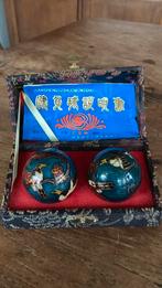 Three treasure Yin Yang ballen cloisonne health giving ball, Ophalen of Verzenden, Overige typen