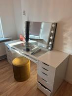 Vanity / make up tafel, Huis en Inrichting, Tafels | Kaptafels, Ophalen, 50 tot 100 cm, Zo goed als nieuw, Modern