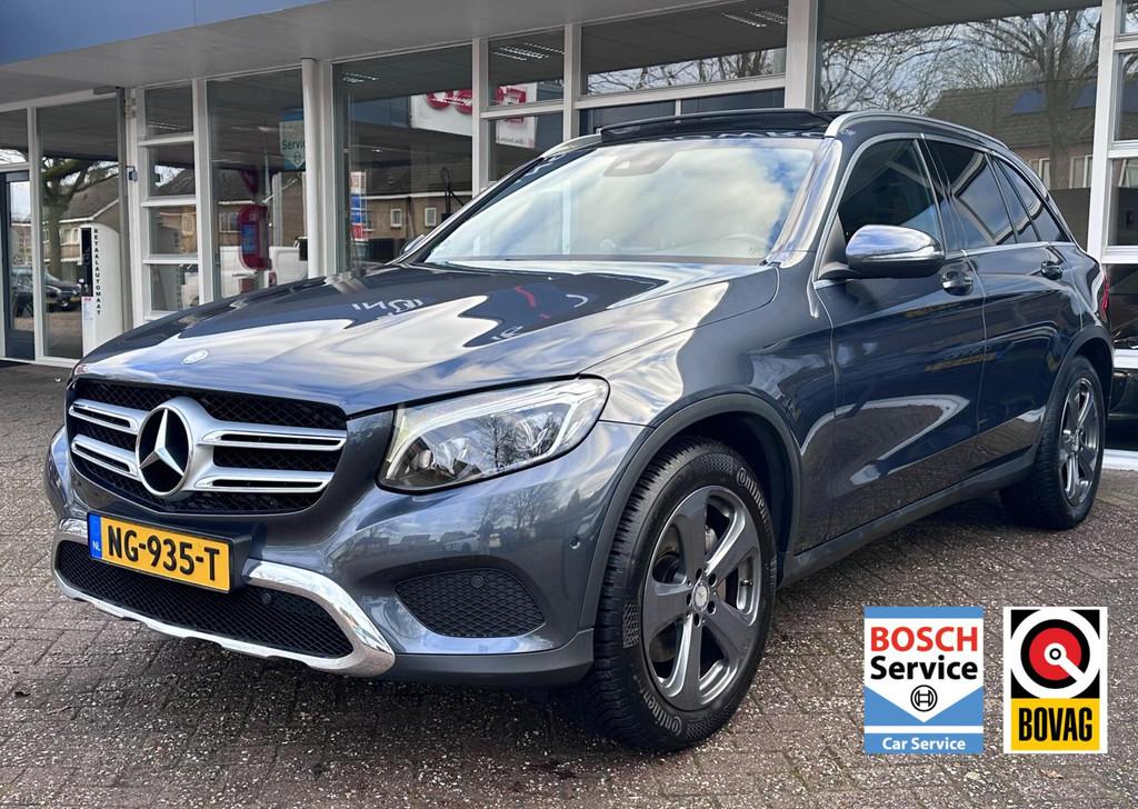 Mercedes GLC-klasse 220 d 4MATIC Led, Leer, Pano, Pdc, LM.., Automaat, Bluetooth, Gebruikt, Euro 6