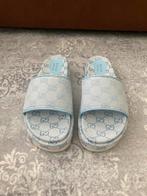 Guccı slippers, Slippers, Blauw, Nieuw, Ophalen of Verzenden