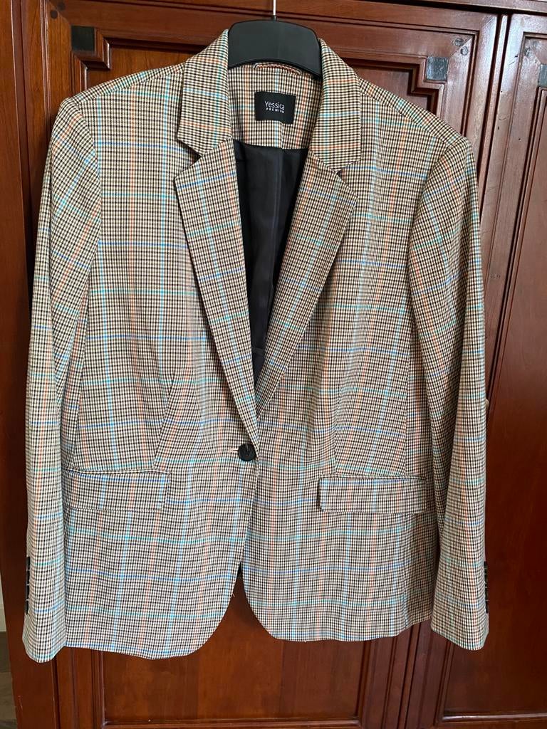 Jessica Blazer mt 46, Kleding | Dames, Jasjes, Kostuums en Pakken, Ophalen of Verzenden, Nieuw, Maat 46/48 (XL) of groter