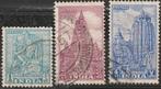 India Michel nr. 215-217 Gebruikt, Verzenden, Gestempeld, Zuid-Azië