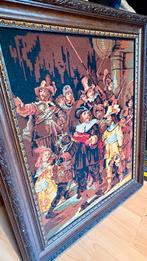 Borduurwerk De Nachtwacht - Rembrandt, Ophalen, Zo goed als nieuw, Handborduren, Overige typen