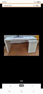 MALMBureau met uittrekbaar blad, Huis en Inrichting, Bureaus, Ophalen, Zo goed als nieuw