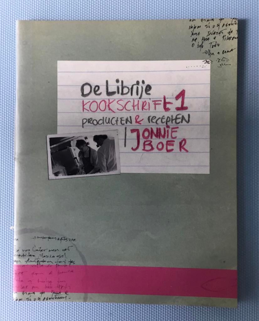 De Librije kookschrift 1 Jonnie Boer, Ophalen of Verzenden, Zo goed als nieuw