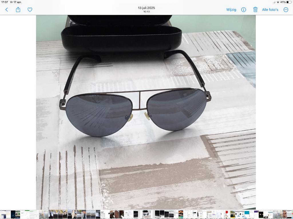 Balmain zonnebril zwart, Overige merken, Zonnebril, Zwart, Ophalen of Verzenden