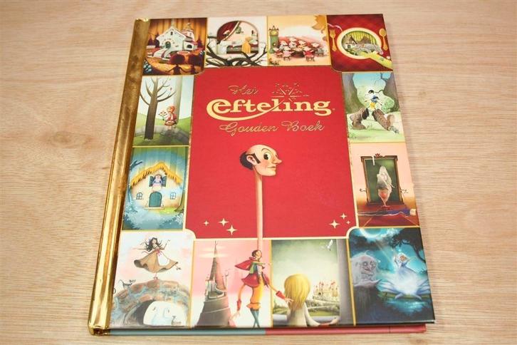 Het Efteling Gouden Boek — 12 Verhalen — Schaars, Verzamelen, Efteling, Zo goed als nieuw, Beeldje of Poppetje, Ophalen of Verzenden