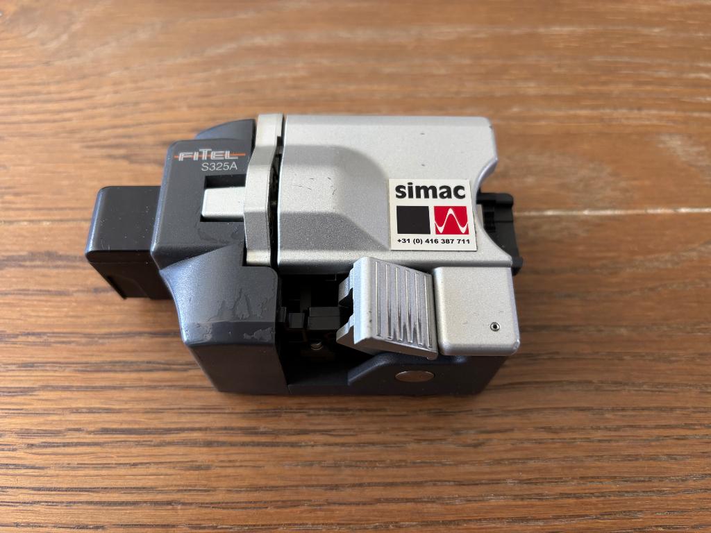 Fitel S325A cleaver, Ophalen, Gebruikt, Toebehoren