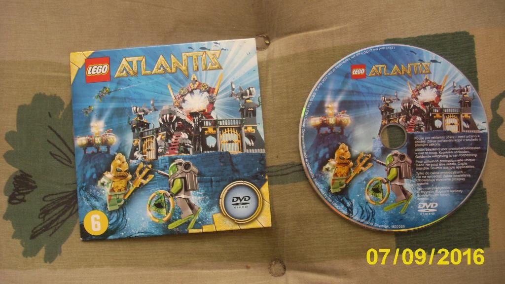 Lego Atlantis, Alle leeftijden, Verzenden, Zo goed als nieuw