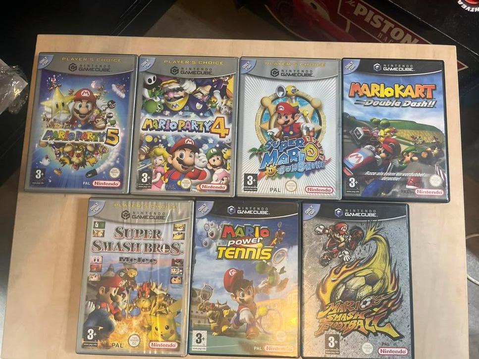 Nintendo GameCube Spellen - Mario Kart, Super Smash Bros. e., Gebruikt, Racen en Vliegen, Eén computer, Ophalen of Verzenden