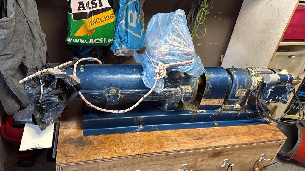 Radcliffe Strengenpers geen krachtstroom, Ophalen, Gebruikt