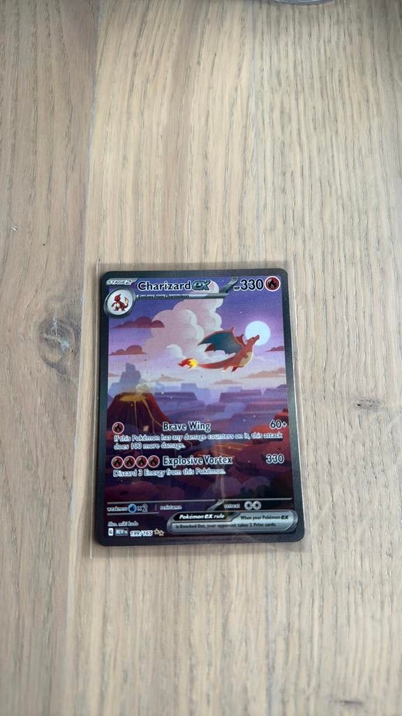 Charizard 151, Hobby en Vrije tijd, Verzamelkaartspellen | Pokémon, Ophalen of Verzenden, Zo goed als nieuw