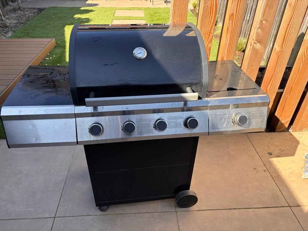 Barbecue met gasfles (groot), Tuin en Terras, Ophalen